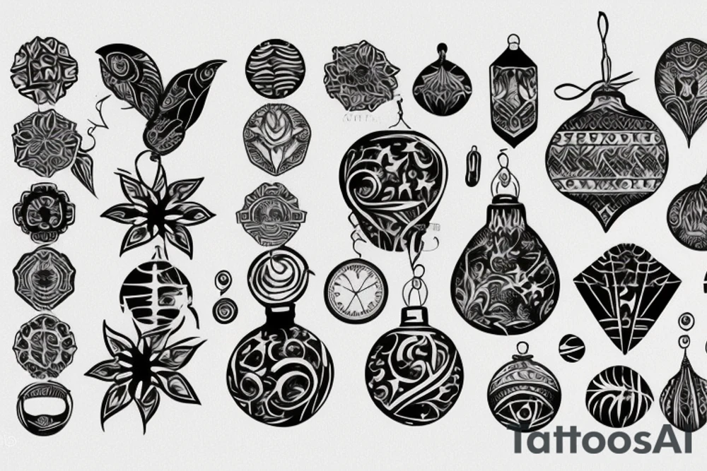 ornament tattoo idea