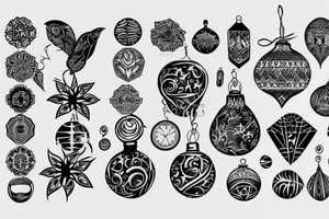 ornament tattoo idea
