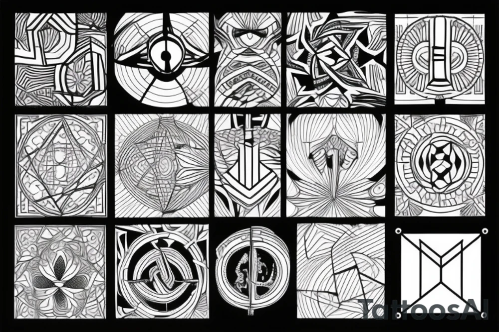 adorn tattoo idea