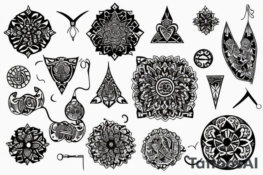ornament tattoo idea