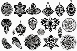 ornament tattoo idea