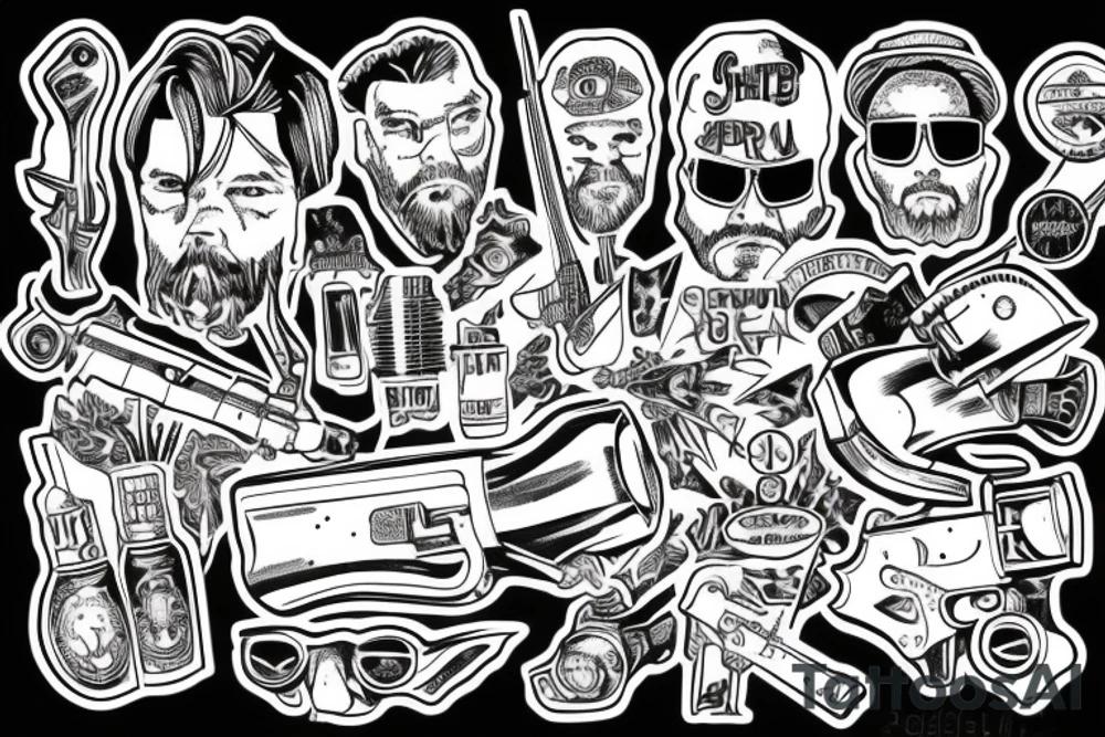 Shooter Jennings .357 tattoo idea