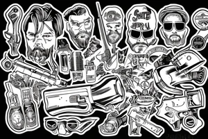 Shooter Jennings .357 tattoo idea