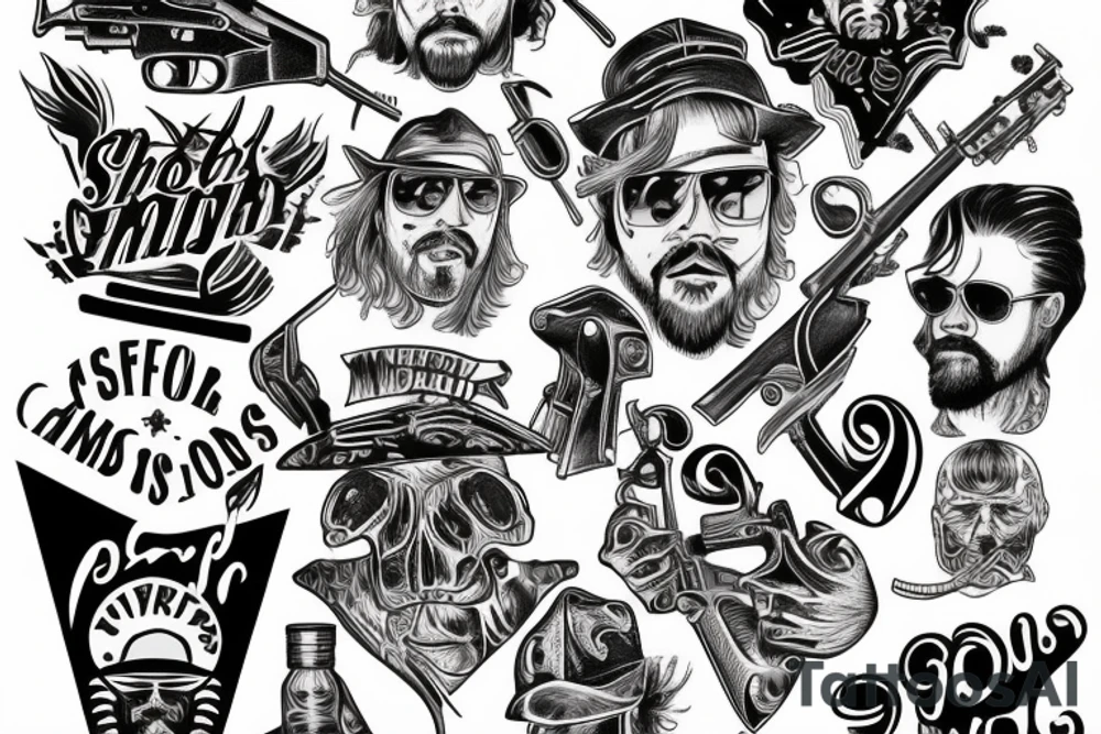 Shooter Jennings .357 tattoo idea