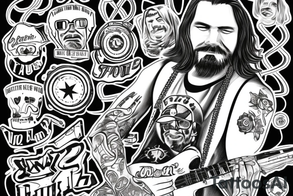 Shooter Jennings .357 magnum tattoo idea