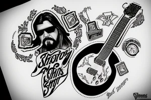 Shooter Jennings, 357 magnum tattoo idea