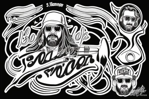 Shooter Jennings, 357 magnum tattoo idea