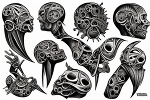 Mother board tattoo idea