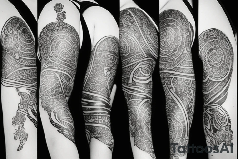 sexy goddess tattoo idea