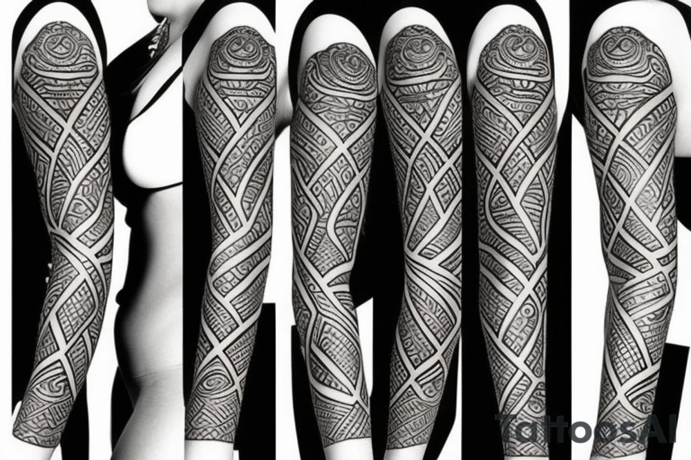 sexy goddess tattoo idea