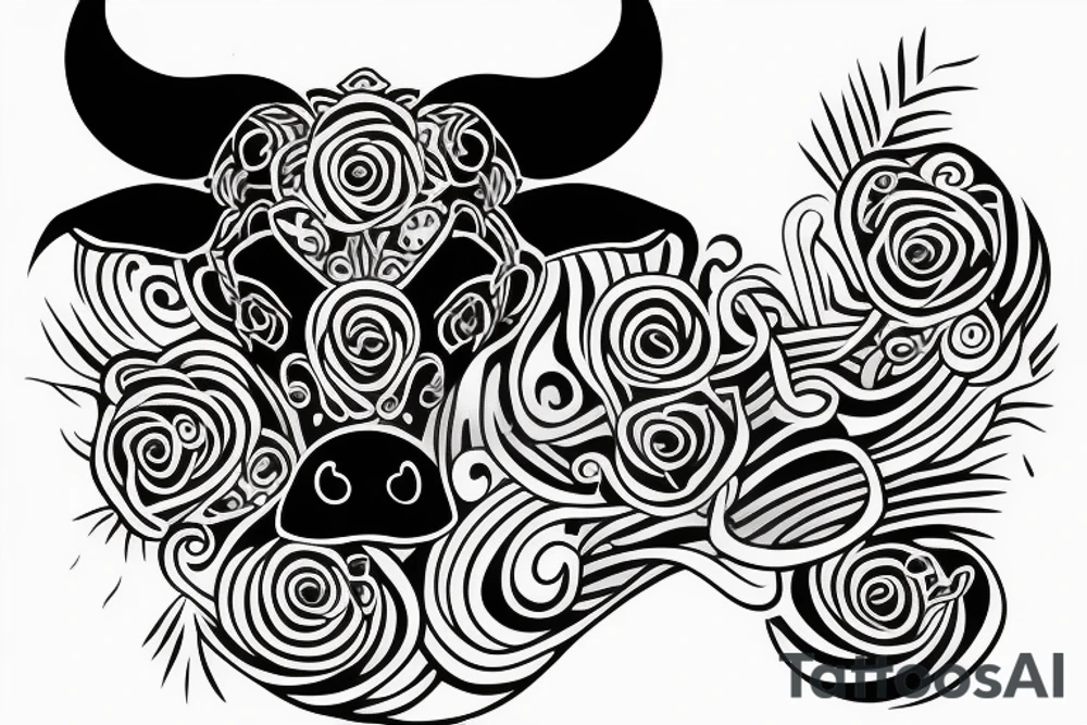 French bull, love tattoo idea
