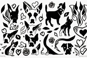 Frenchbull, love tattoo idea