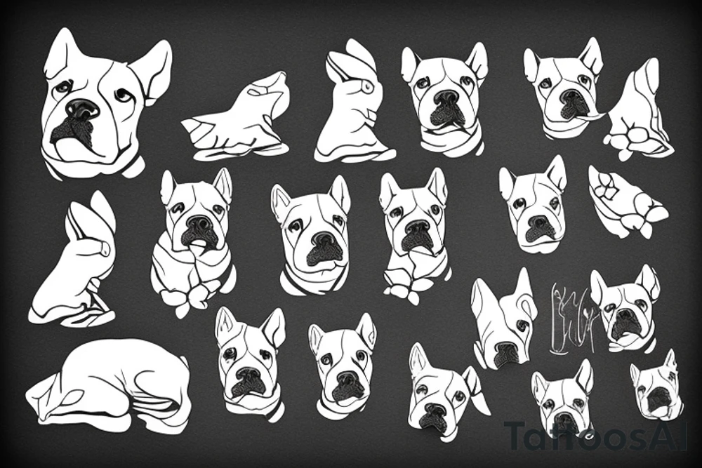 Frenchbull, love tattoo idea