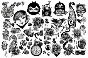 Number 13 tattoo idea