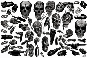 13 bullets tattoo idea