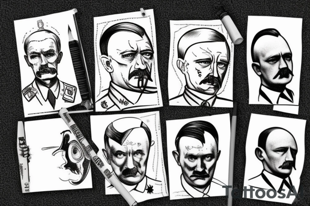 hitler tattoo idea