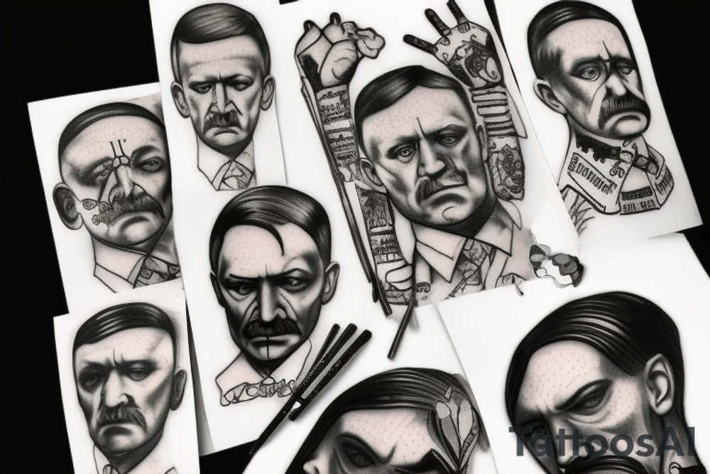 hitler tattoo idea