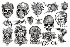 euc9k in latin tattoo idea