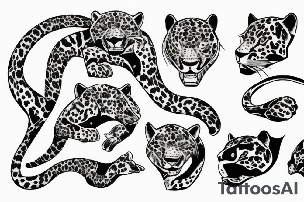 jaguar tattoo idea