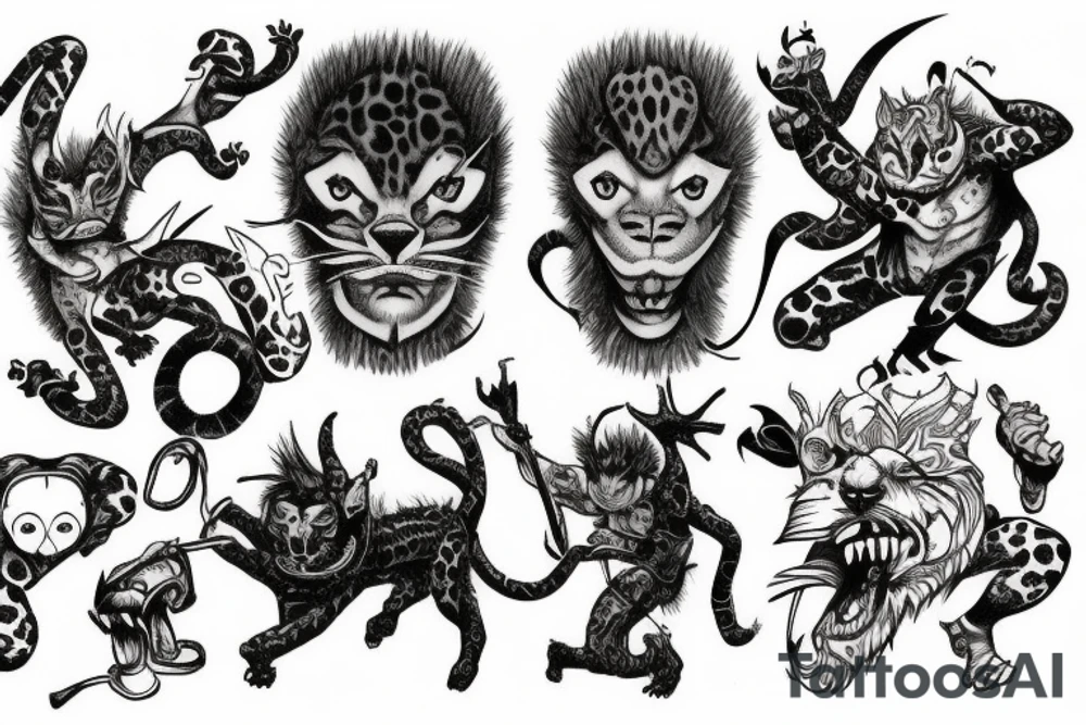 jaguar tattoo idea