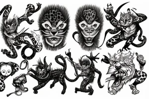 jaguar tattoo idea