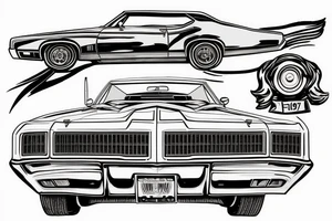 1971 Pontiac lemans t-37 tattoo idea