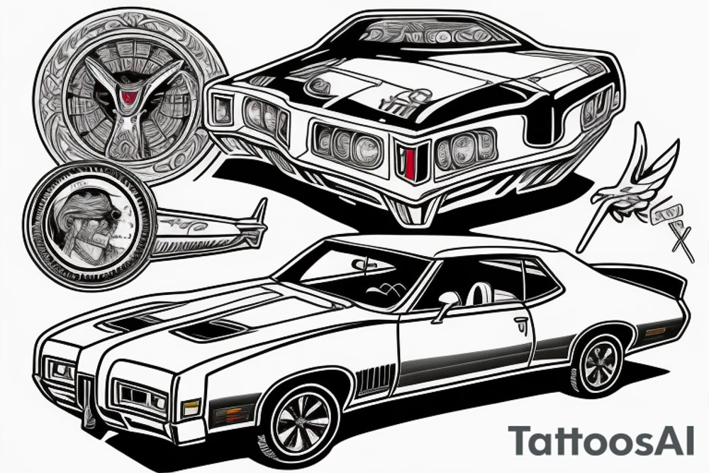 1971 Pontiac lemans t-37 tattoo idea