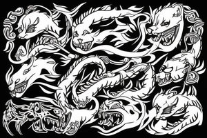 jaguar in yakuza style tattoo idea