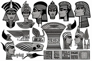 Pharoah tattoo idea