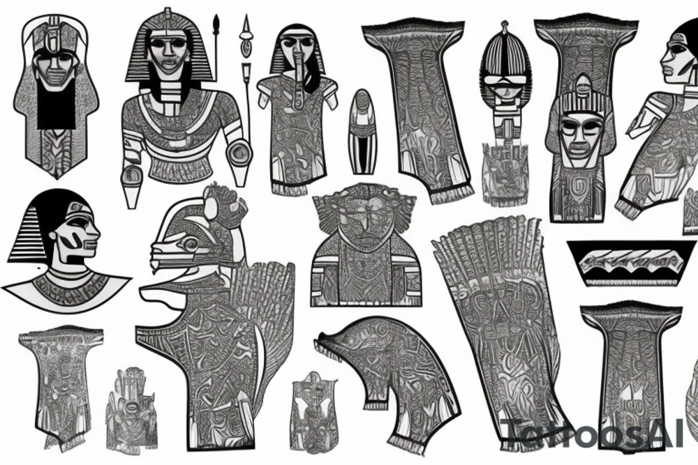 Pharoah tattoo idea