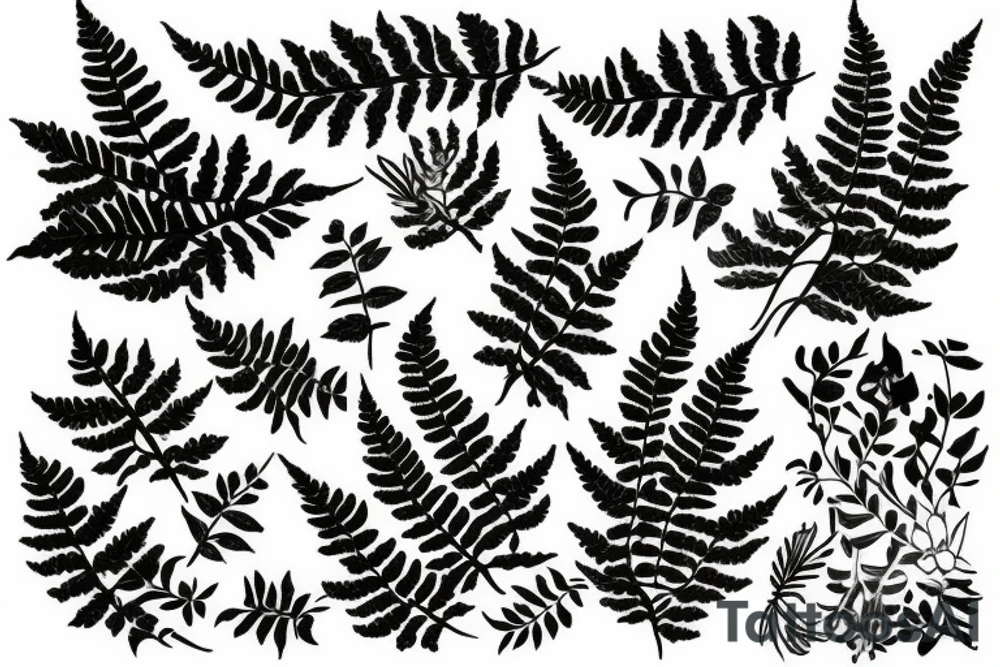 fern tattoo idea