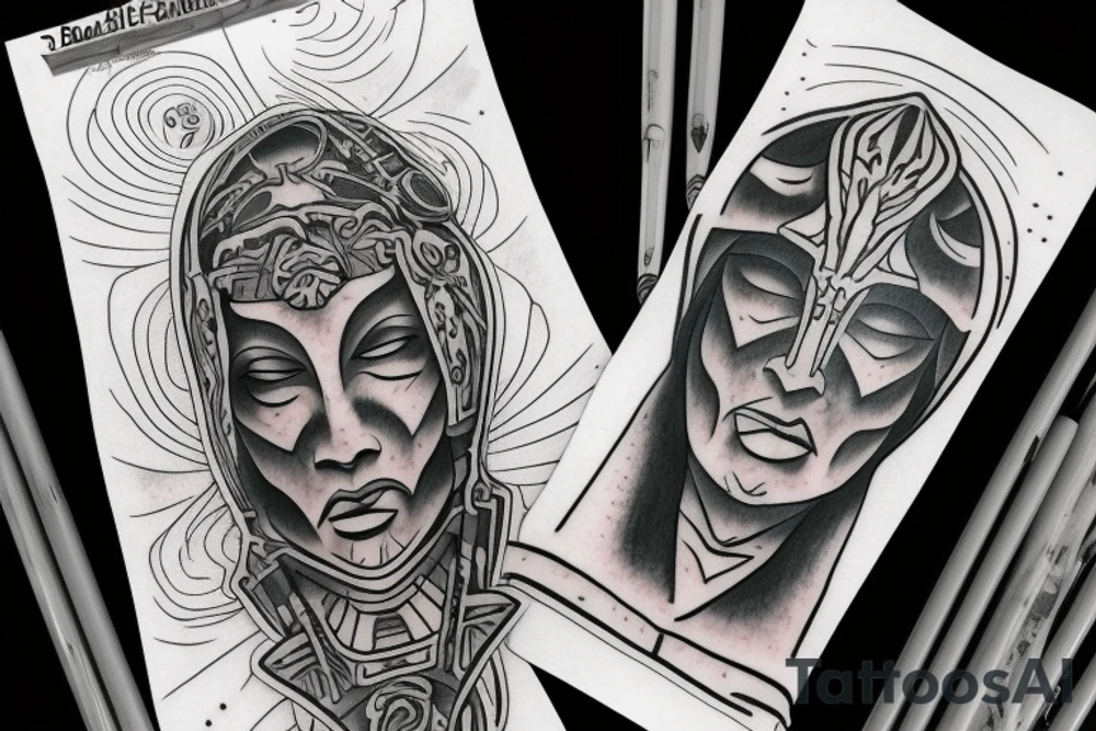 balance grey jedi tattoo idea