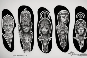 balance grey Jedi sins tattoo idea