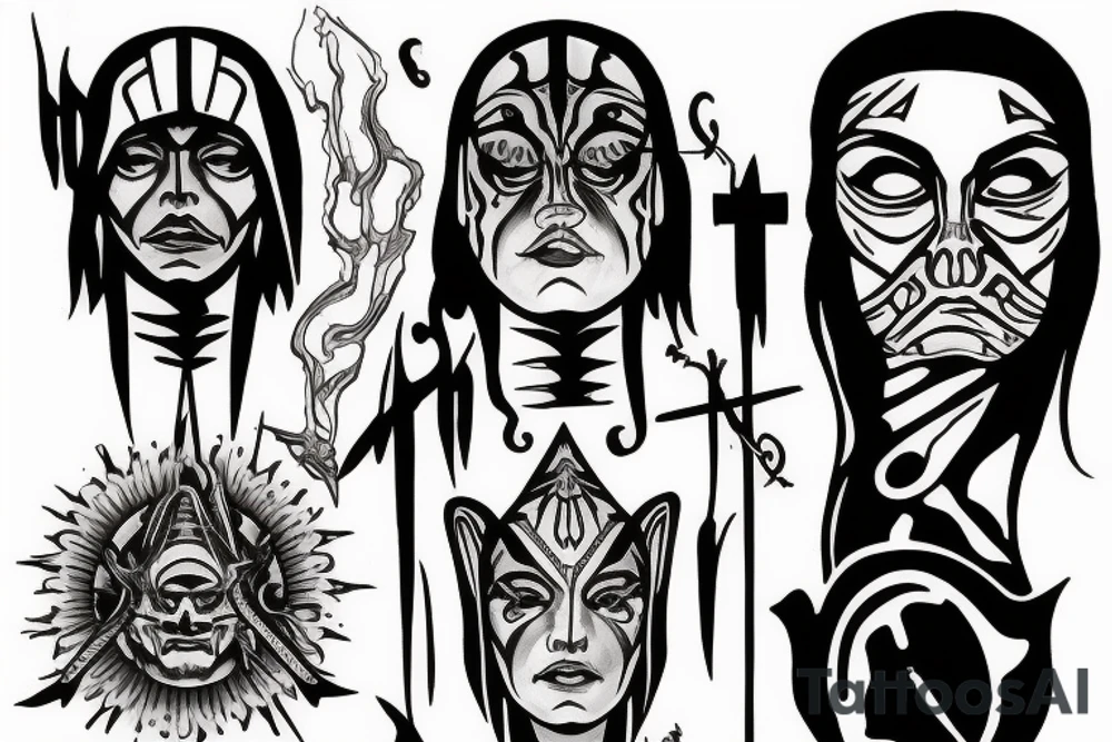 balance grey Jedi sins tattoo idea