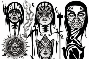 balance grey Jedi sins tattoo idea
