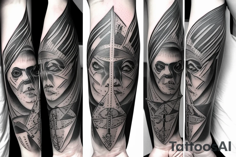 balance grey Jedi sins tattoo idea