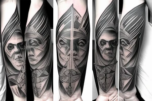 balance grey Jedi sins tattoo idea