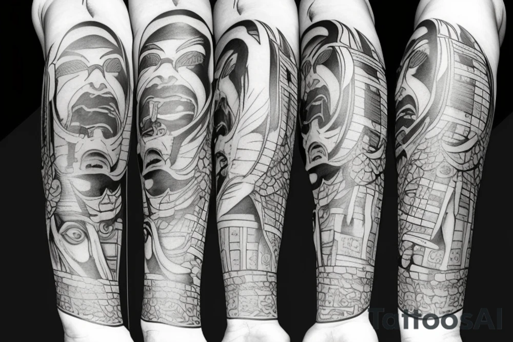 balance grey Jedi sins tattoo idea