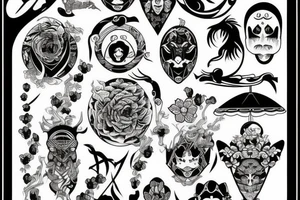 balance sins virtues tattoo idea