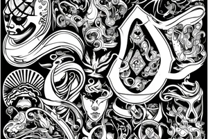 balance sins virtues tattoo idea