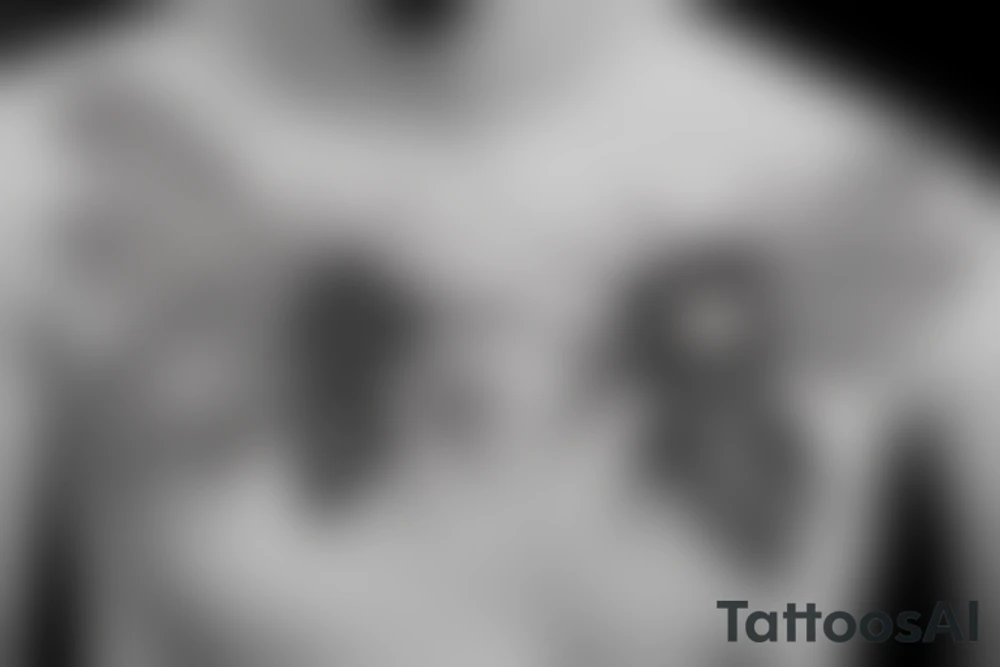 cmb in the shape of a bee tattoo idea