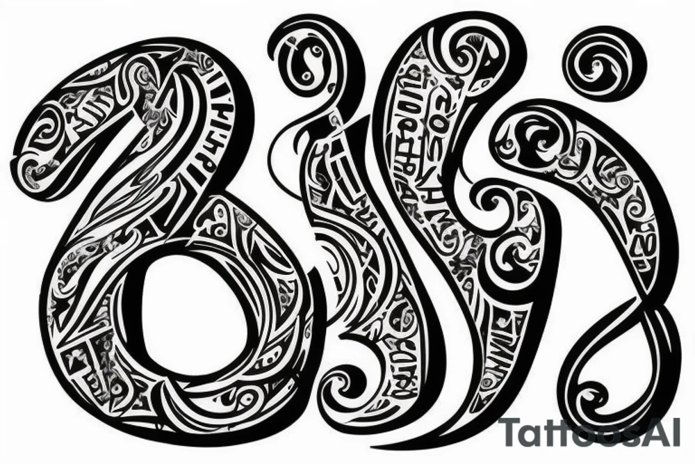 c m b just the letters tattoo idea