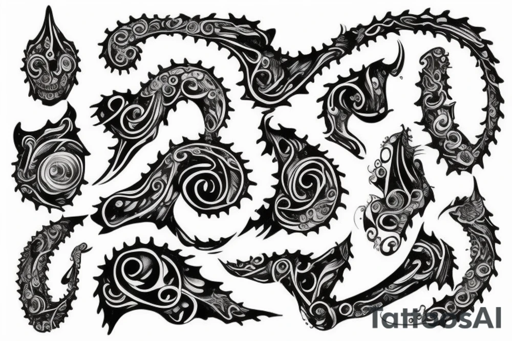 A small tattoo with the lettering CMB tattoo idea