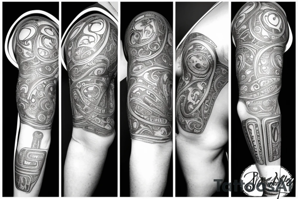 A small tattoo with the lettering CMB tattoo idea