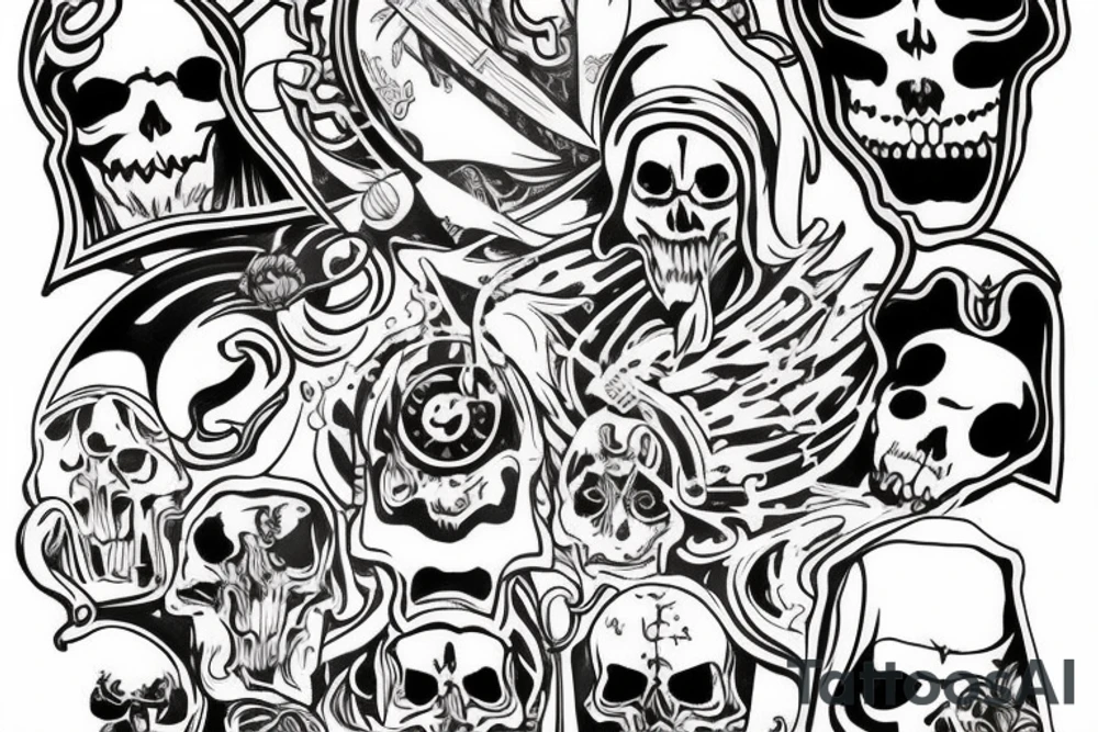 Zagreus from Hades video game tattoo idea
