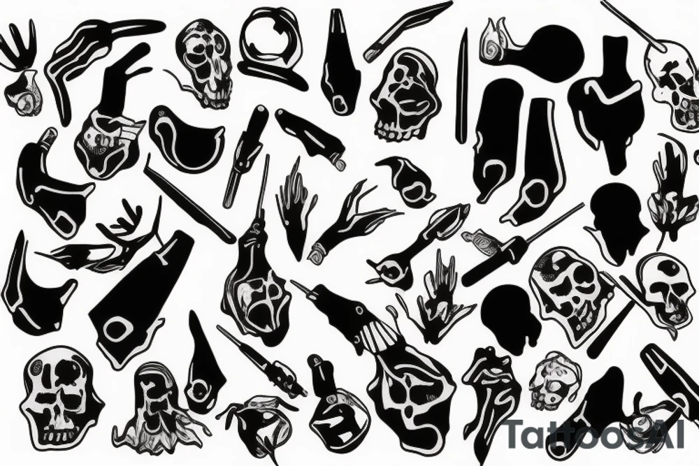 Murder family tattoo idea
