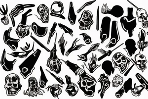 Murder family tattoo idea
