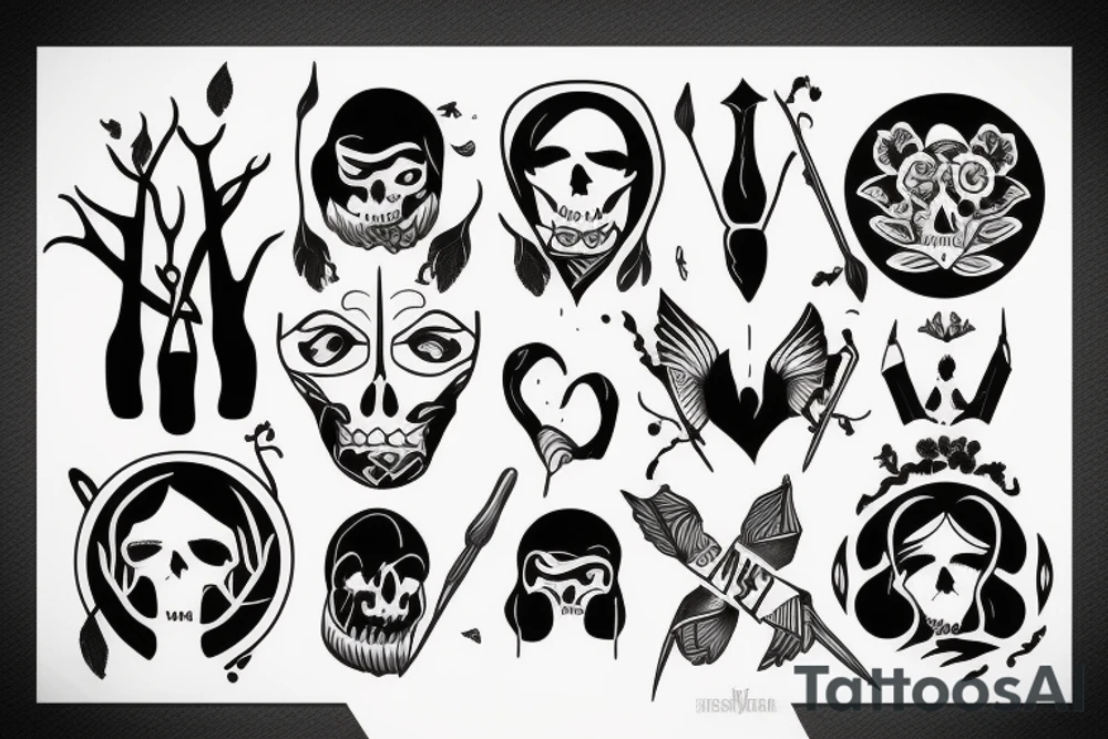 Murder family tattoo idea