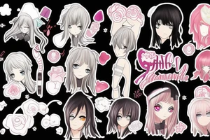 Cute Anime girl tattoo idea