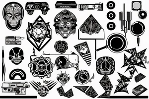 technology death tattoo idea